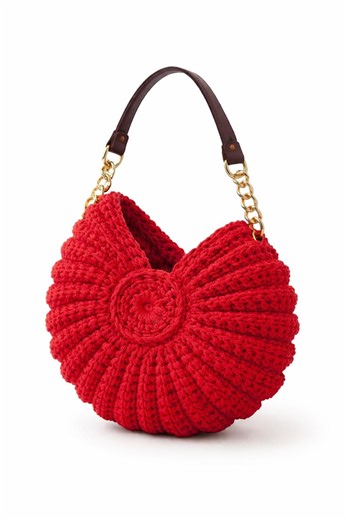 Crochet Seashell Bag Pattern PDF | Shell Purse Crochet Pattern | Macrame Yarn Bag Pattern - Etsy