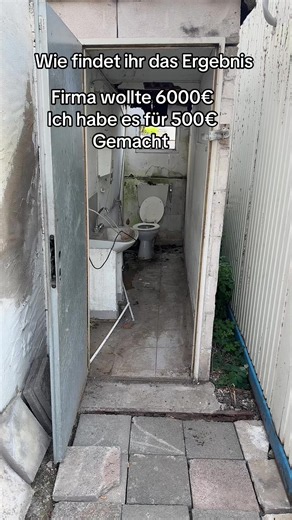 WC renovieren: Komplett selber gemacht für 500€ statt 6000€
