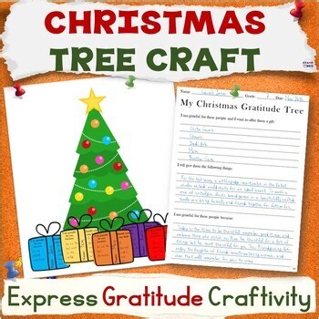 How To Decorate A Christmas Tree Craft Activity - XMAS Bulletin Board Templates