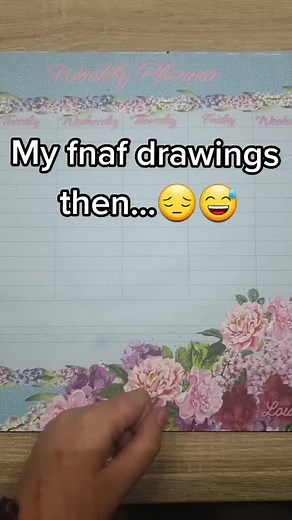 A Collection of My FNAF Drawings Over the Years