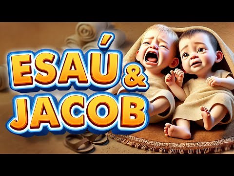 La Biblia para Niños ⭐EL NACIMIENTO DE JACOB Y ESAÚ: HERMANOS MUY DIFERENTES