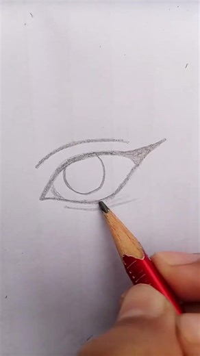 eye sketch step by step #drawing