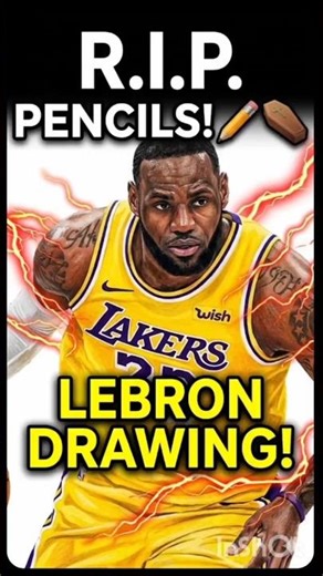 LeBron Drawing #shorts #trending #viral #lebronjames