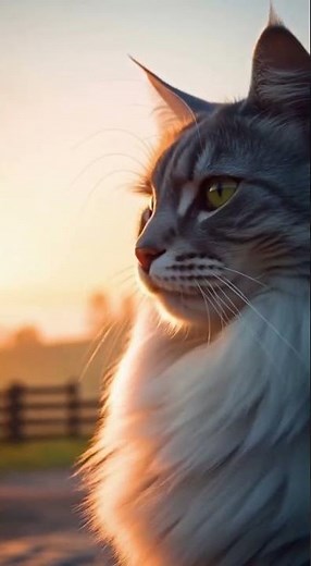 Majestic German Cat in the Countryside 🇩🇪🐱