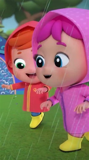 Not the Rain! 🌦️ #raingoaway #littleangel #kidssongs