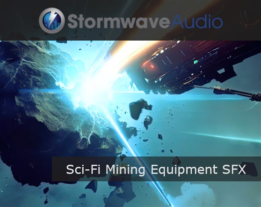 Sci-Fi Mining Equipment Sound Effects Pack by Stormwave Audio