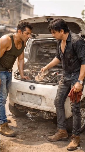 SRK-Salman vs Puncture Nano: Kaun jitega? 🛠️ #shorts #youtubeshorts #comedy #shortvideo #subscribe