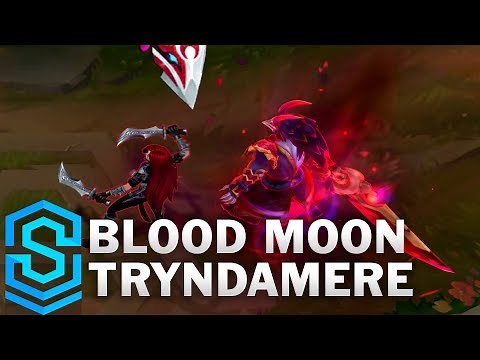 Blood Moon Tryndamere Skin Spotlight - League of Legends
