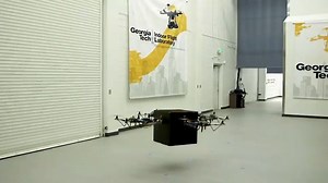 Many parcel delivery drones of the future are expected to handle packages weighing five pounds or less, a restriction that would allow small, standardized UAVs to handle a large percentage of the deliveries now done by ground vehicles. But will that relegate heavier packages to slower delivery by conventional trucks and vans? A research team at the Georgia Institute of Technology has developed a modular solution for handling larger packages without the need for a complex fleet of drones of varyi