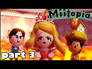 miitopia nintendo switch gameplay walkthrough quarreling over the princess