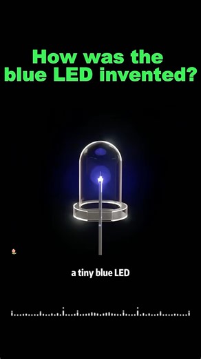 How was the blue LED invented?#knowledge #shortvideo #usa🇺🇸