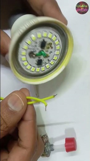 Amazing LED Bulb Hack #shorts, #youtubeshorts, #shortsvideos, #shortsfeed