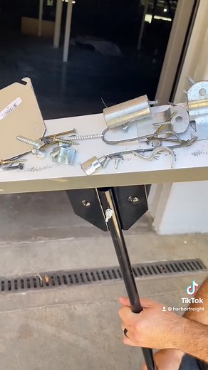 Need to pick up screws, nails, nuts, metal shavings, & other metal objects? We have a tool for that at Harbor Freight! Check out this Magnetic Sweeper - available in 3 sizes! https://hf.tools/magneticsweeper | Harbor Freight