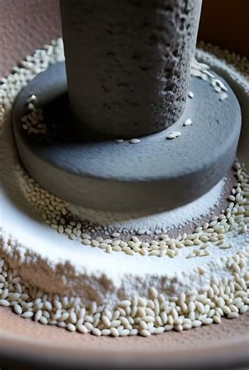 ASMR | Dry Grain Grinding Relaxing Satisfying