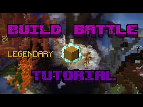 Minecraft Build Battle Tutorial: Volcano Eruption - Comet - Knight