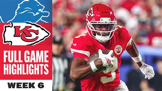 Full Game Highlights from Week 6 | Chiefs vs. Lions