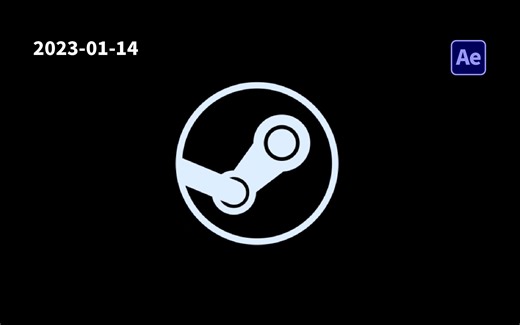 【AE教程】滴滴！SteamDeck开机动画教学来了！纯AE制作，100%学会