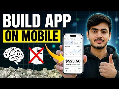 Build an Android App with Your Phone & Earn $500/Month (No PC Needed)