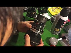 How to disassemble Nikon 70-200mm f2.8 lens dropped in the sea (Part II)
