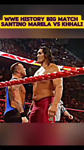 WWE History: Santino Marella vs. Khali