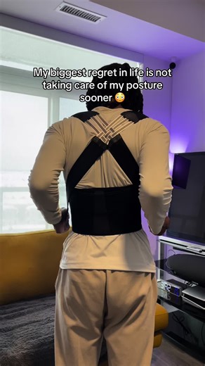 Better late than never. Link in bio to get yours! #posture #posturefix #posturecorrector #backpain #tiredmom #tiktokmademebuyit