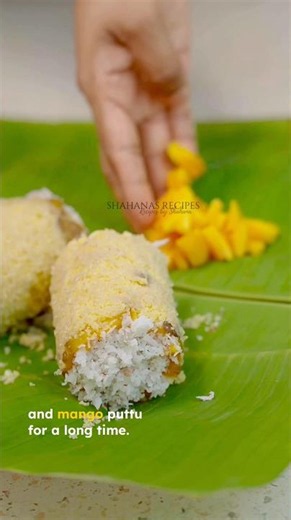 മാമ്പഴ puttu - Easy Breakfast - Kerala Special Mango Puttu Recipe