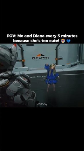 Diana dancing with her robot friend hits different #pragmata