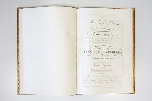 La Constitution de 1848, acte de naissance de la Suisse moderne | RTS