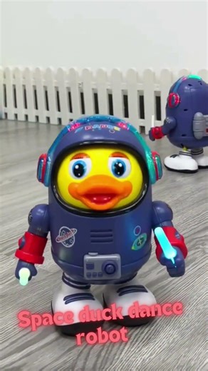 Space duck dance robot