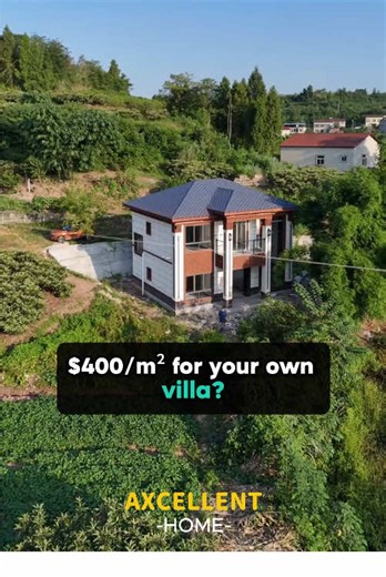 Standardized delivery Light-gauge prefab house kits Bulk delivery Multi-storey capable One-stop factory solution ☎️us #lightsteelvilla #steelstructure #housebuilding #prefabricatedhouse #building