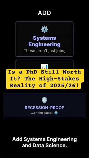 Is a PhD Still Worth It? The High-Stakes Reality of 2026 #phdinusa #studyabroad #studyinusa