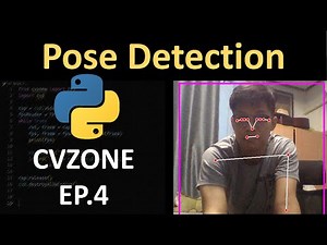 Pose Deetection ตรวจจับการเคลื่อนไหว | Python cvzone [EP.4]