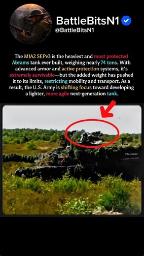The Weight Problem No Armor Can Fix #Military #Abrams #TankWarfare