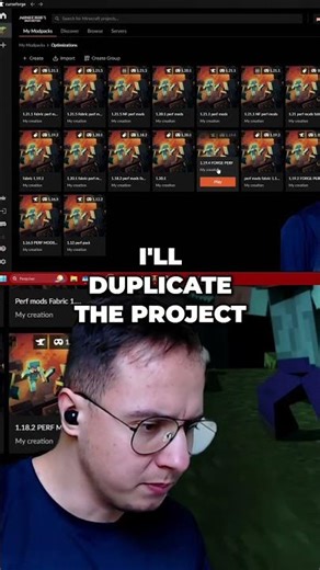 Optimizing a Medieval Horror Minecraft Modpack #shorts