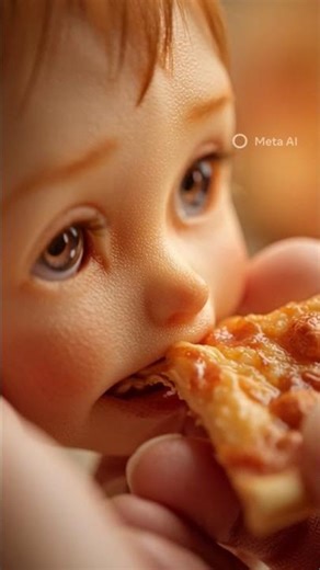 pizza cutie #ai #food #aivideo #cute #fruit #viral #love #youtubeshorts #animation