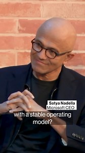 3.2K views · 72 reactions | Microsoft is "comfortable" with its OpenAI partnership, CEO Satya Nadella says in Davos — adding that Sam Altman and his board are "working through it" after last year's boardroom drama. https://bloom.bg/47wEd93 | Bloomberg | Facebook