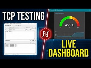 Node-RED TCP Testing: Use TCP Simulator to Build a Live Dashboard