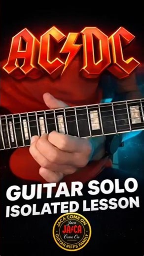 🎸 AC/DC “Sin City” – SOLO in Slow Tempo | Guitar Lesson SHORT