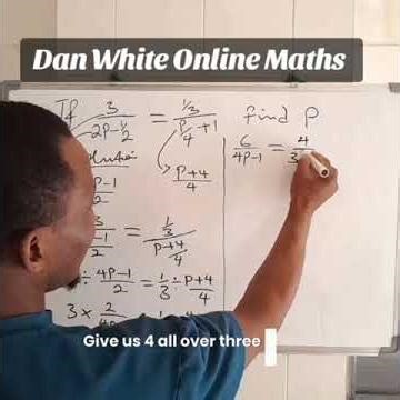 Equation with fractions #maths #academicstudy #mathequations #mathformulas #viralshort