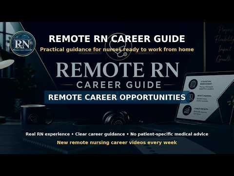 Remote RN Career Guide | Start Your Work-From-Home Nursing Career
