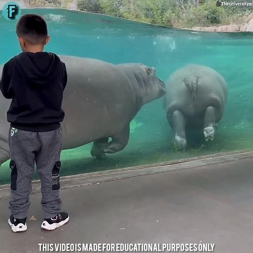 Why do hippo's spray poop 😱 #facts #viral #fadrik95 ‪@FactoHolic‬