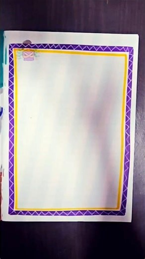 Simple one line Front page Design #trending #drawing #ytshort#short#viral#shorts #easydrawing