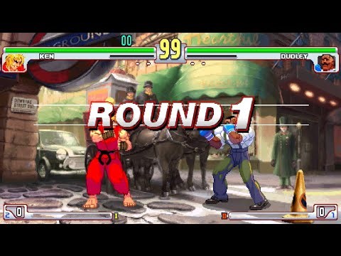 Street Fighter III: 3rd Strike widescreen FBNeo from Steam