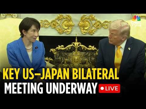 LIVE: Donald Trump Meets Japan’s PM Sanae Takaichi | US & Japan Speak on Iran Threat | N18G