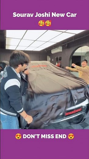 sourav joshi new car 😍 sourav joshi vlog #shorts #youtubeshorts