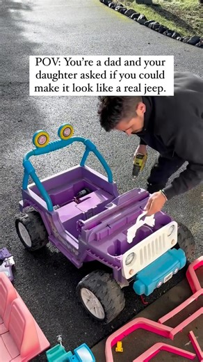 2.3K views · 1.6K reactions | Now we just need a #powerwheels version of the Tazer JL Mini . Awesome Jeep Wrangler build and video by @thedadsocial . #cooldad #cooldads #jeep #kidscar #diy | Z Automotive Technologies | Facebook