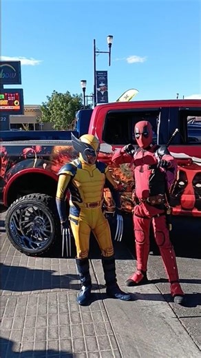 Las Vegas Auto Show Deadpool 4x4 #automobile #deadpool #lasvegas #auto #automobileshow #cars #trucks