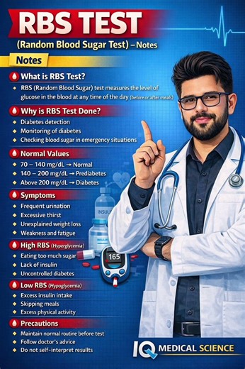 RBS TEST #doctor #medical #nursing