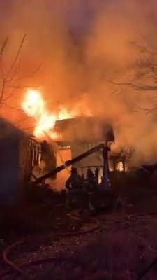 Involved Residential House Fire. Decatur GA. 12-18-2020