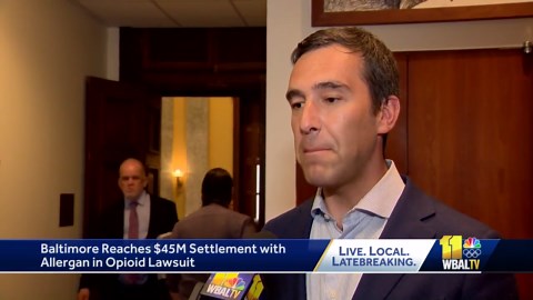 City settles opioid lawsuit with Allergan for $45M